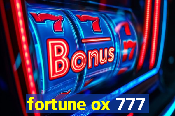 fortune ox 777